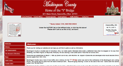Desktop Screenshot of muskingumcounty.org