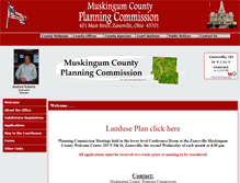 Tablet Screenshot of plancomm.muskingumcounty.org