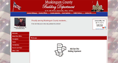 Desktop Screenshot of buildingdept.muskingumcounty.org