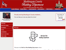 Tablet Screenshot of buildingdept.muskingumcounty.org